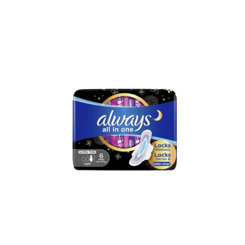 فوط نسائية اولويز دياموند الترا رفيعة طويل جدا 6 فوطة